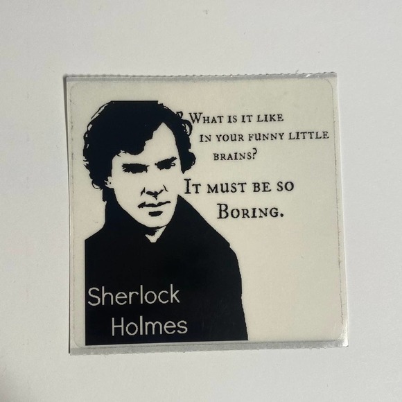Sherlock holmes sticker - Picture 1 of 3